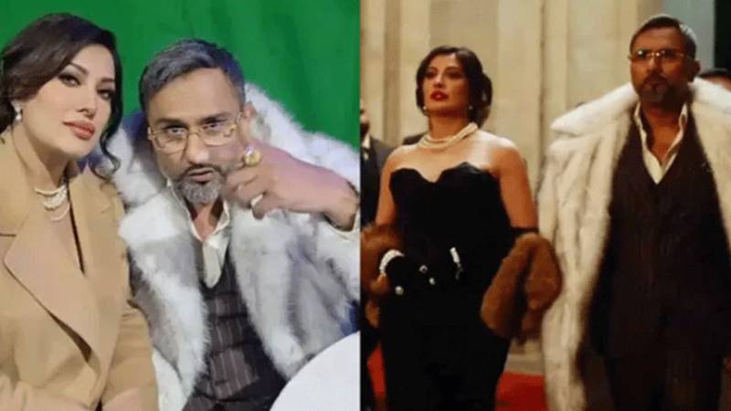 مہوش حیات اور ہنی سنگھ کی میوزک ویڈیو کی پہلی جھلک وائرل، بولڈ لباس پر تنقید