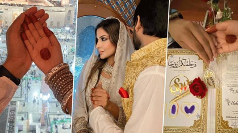 بھارتی اداکارہ ثناء سلطان کا نکاح مدینہ منورہ میں، مداحوں کی جانب سے مبارکبادیں