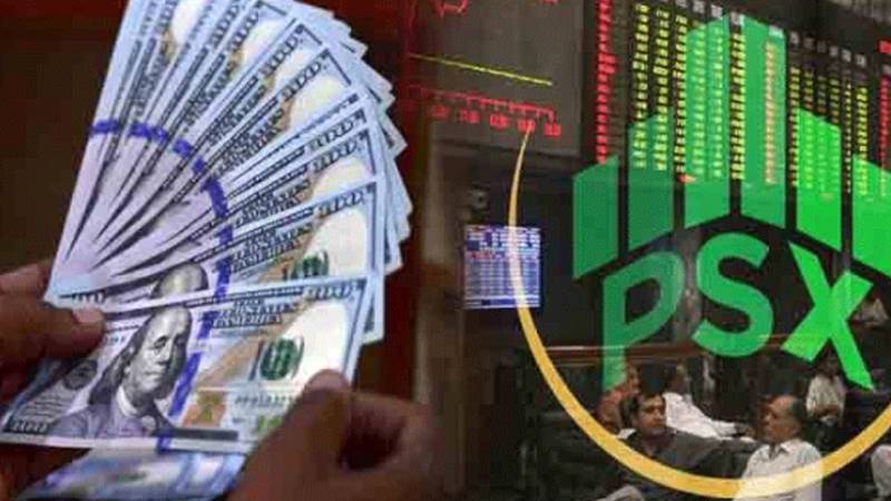 ڈالر کی قیمت میں کمی، اسٹاک مارکیٹ میں مندی کا رجحان