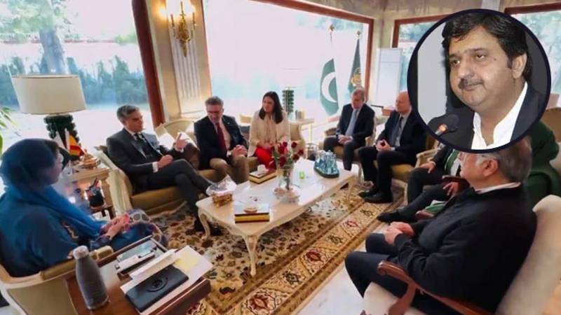اسپیکر پنجاب اسمبلی ملک محمد احمد خان کی ہسپانوی سینیٹرز سے ملاقات