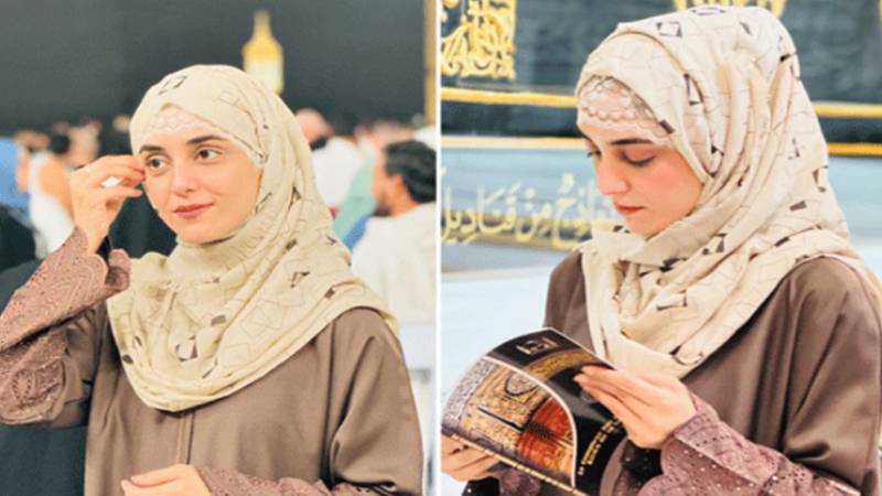 مایا علی نے اہلِ خانہ کے ہمراہ عمرہ ادا کیا، تصاویر شیئر کیں