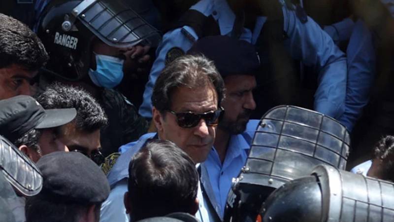عمران خان کا 28 ستمبر کے مقدمے میں 6 روزہ جسمانی ریمانڈ منظور