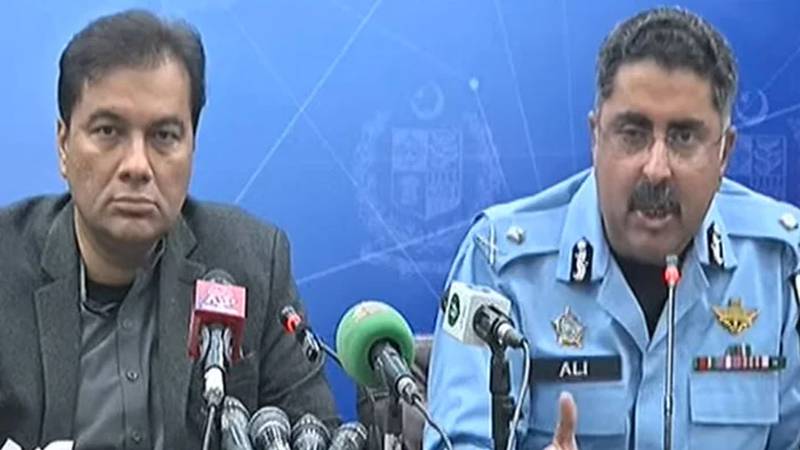 پی ٹی آئی کے کارکنوں نے سیدھے فائر کیے: آئی جی اسلام آباد