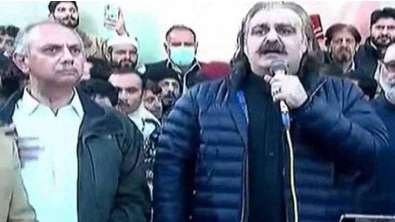 ہمارے لوگوں کو گولیاں ماری گئیں، عمران خان کی کال تک دھرنا جاری رہےگا،علی امین گنڈاپور