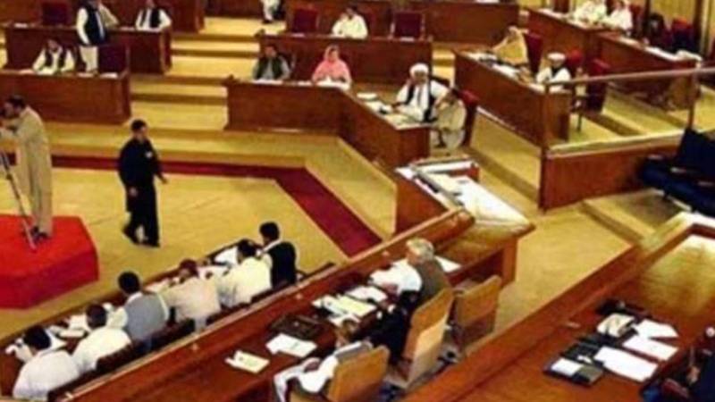 بلوچستان اسمبلی میں پی ٹی آئی پر پابندی کی قرارداد منظور