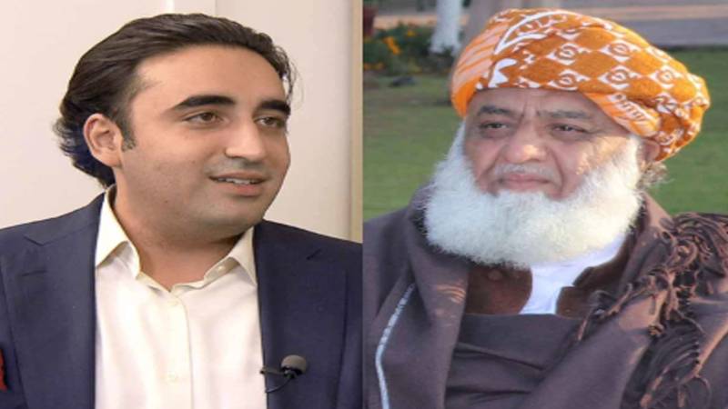 بلاول بھٹو زرداری اور مولانا فضل الرحمان کی ملاقات آج ہوگی۔