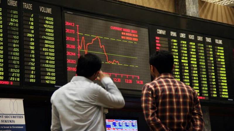 پاکستان سٹاک ایکسچینج میں تیزی کا رجحان جاری