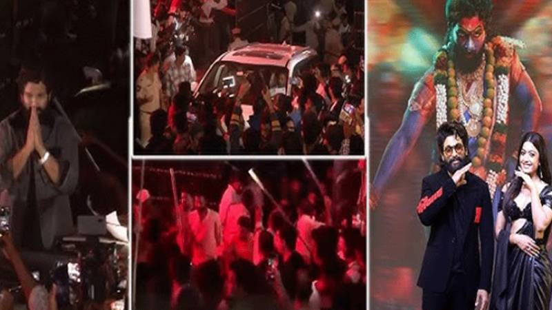 'پشپا 2' کے پریمیئر شو کے دوران بھیڑ کی بھگدڑ، ایک خاتون کی موت، متعدد زخمی