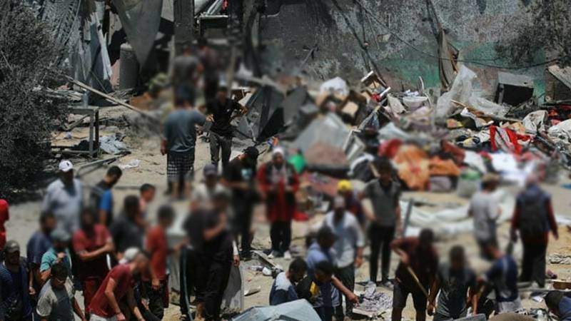 غزہ میں اسرائیلی بمباری میں 50 فلسطینی شہید، جنگ بندی کی کوششیں جاری