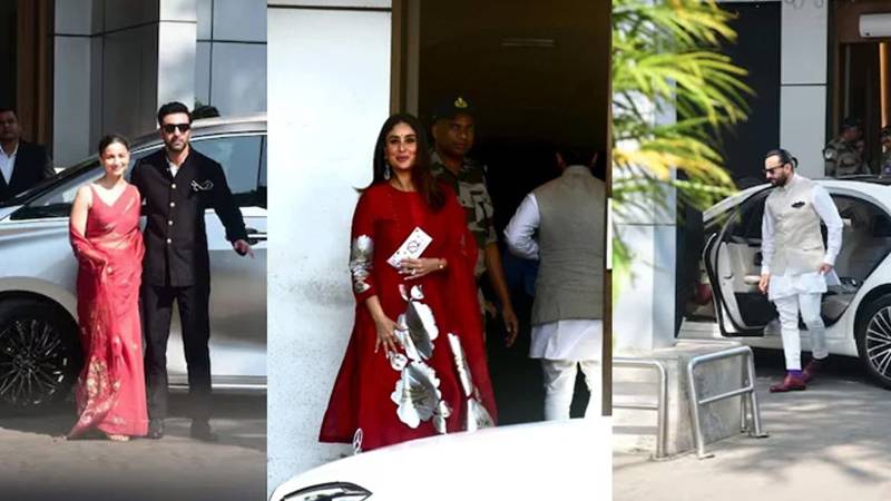 رنبیر کپور، عالیہ بھٹ، کرینہ اور کرشمہ کپور نریندر مودی سے ملاقات کے لیے روانہ