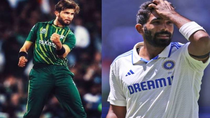 شاہین شاہ آفریدی نے بھارتی بولر جسپریت بمراہ کو پیچھے چھوڑ دیا