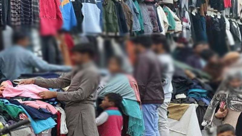 سردی کی آمد، لنڈا بازاروں میں عوام کا رش