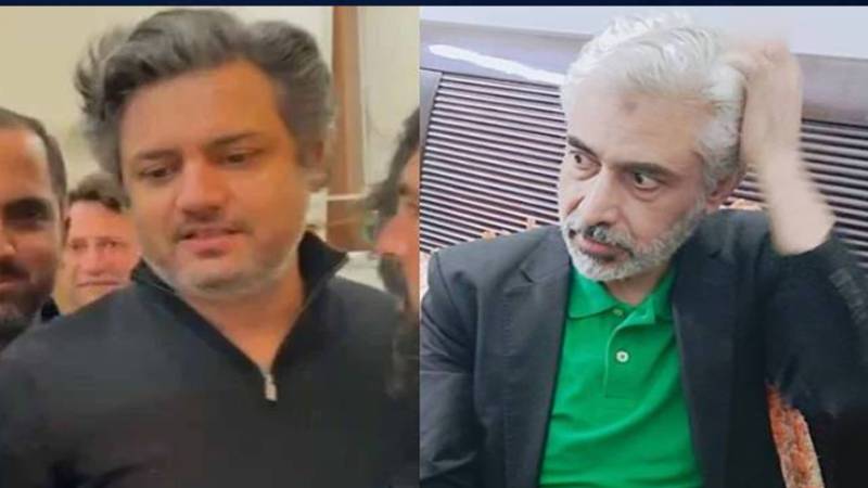 پی ٹی آئی رہنماؤں میاں اسلم اقبال، حماد اظہر کو اشتہاری قرار