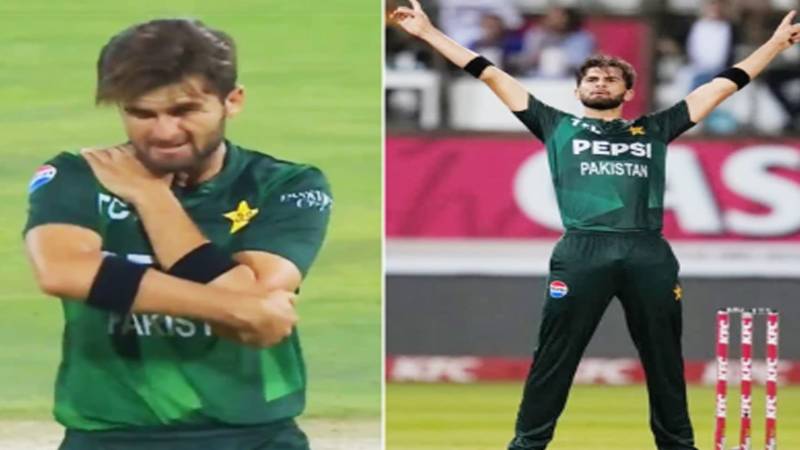 شاہین آفریدی جنوبی افریقا کے خلاف دوسرے ٹی20 میچ میں انجری کا شکار، میدان چھوڑ کر چلے گئے