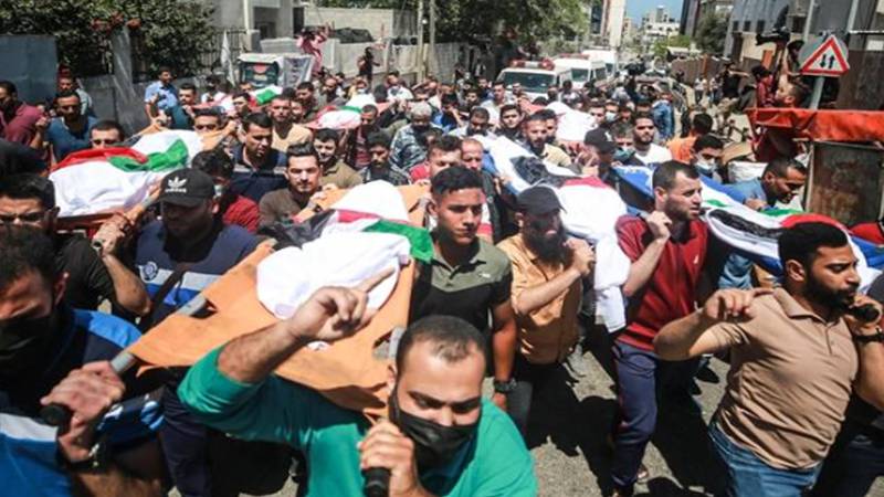 غزہ میں اسرائیلی جارحیت جاری، مزید 63 فلسطینی شہید