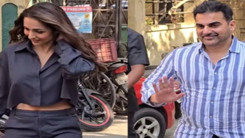 ارباز خان اپنے اہل خانہ کے ساتھ ملائیکہ اروڑا کے نئے ریسٹورنٹ پہنچ گئے