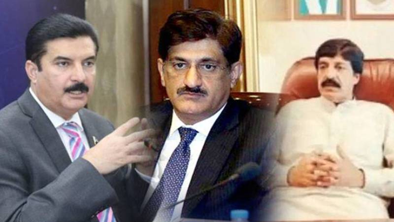 وزیرِ اعلیٰ سندھ اور گورنرز پنجاب و خیبر پختونخوا کی ملاقات، سیاسی و معاشی امور پر گفتگو