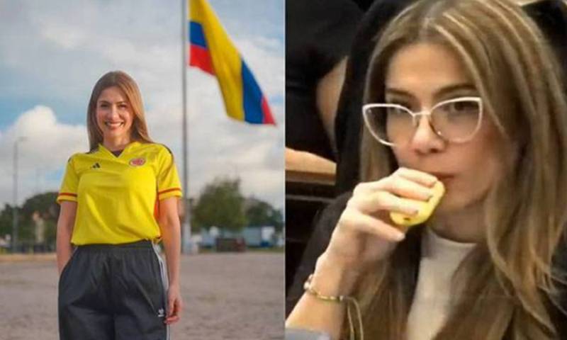 کولمبیا کی خاتون رکن پارلیمنٹ ای سگریٹ پیتے ہوئے پکڑی گئیں