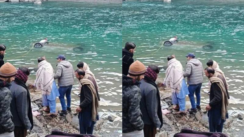وادی نیلم: سیاحوں کی گاڑی حادثے کا شکار، 4 افراد جاں بحق