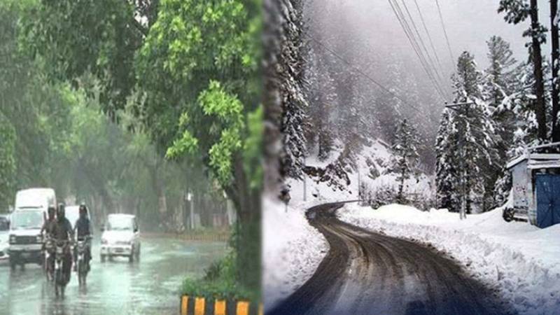 ملک کے میدانی علاقوں میں سردی، پہاڑی علاقوں میں بارش اور برفباری کی پیشگوئی
