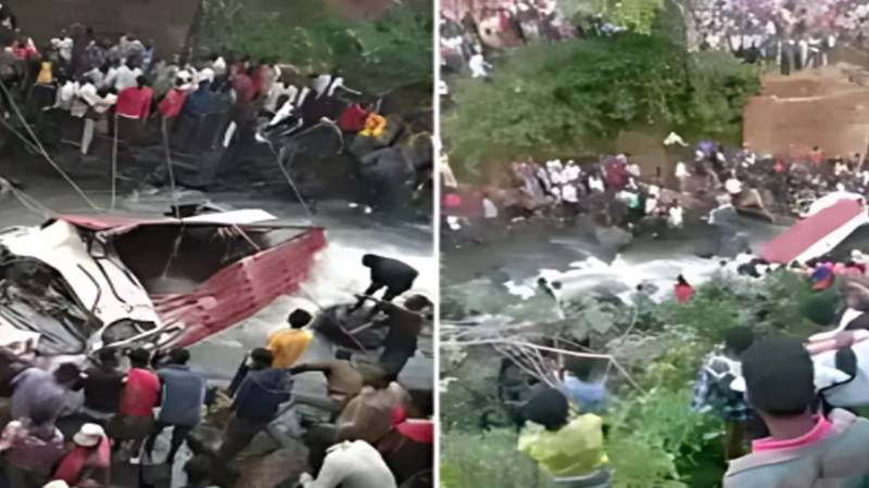 ایتھوپیا: باراتیوں کو لے جانے والا ٹرک دریا میں گر کر 71 افراد کی ہلاکت کا باعث بن گیا