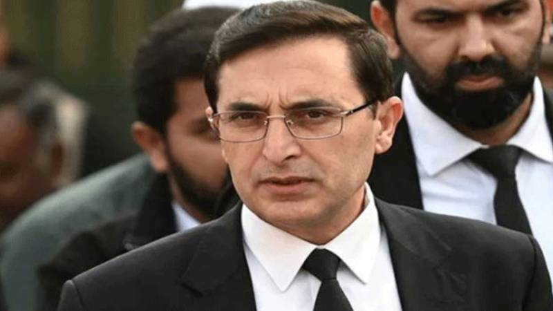 چیئرمین پی ٹی آئی بیرسٹر گوہر علی خان: 