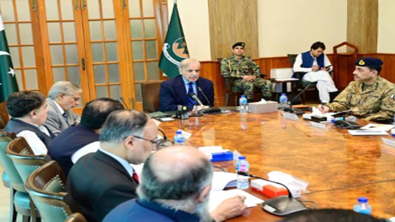 وزیراعظم کی زیر صدارت نیشنل ایکشن پلان کی اپیکس کمیٹی کا اجلاس
