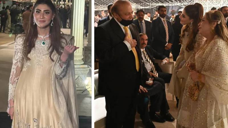 حنا پرویز بٹ نے نواز شریف کے پوتے کی شادی کی تصاویر شیئر کیں
