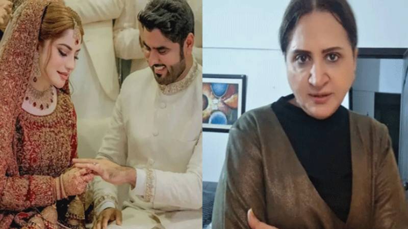 اسماء عباس کی نیلم منیر کی شادی پر تنقید کرنے والوں کو کھری کھری سنائیں