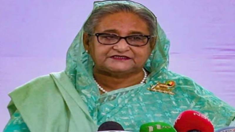 بھارت نے بنگلا دیش کی مفرور سابق وزیراعظم شیخ حسینہ واجد کے ویزے میں توسیع کردی