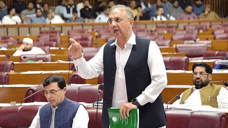 پی ٹی آئی ارکان کا قومی اسمبلی اجلاس سے واک آؤٹ، اسپیکر سے احتجاج