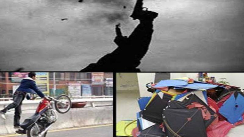ڈولفن سکواڈ کی کارروائی: پتنگ بازی، ون ویلنگ اور ہوائی فائرنگ میں ملوث 22 ملزمان گرفتار