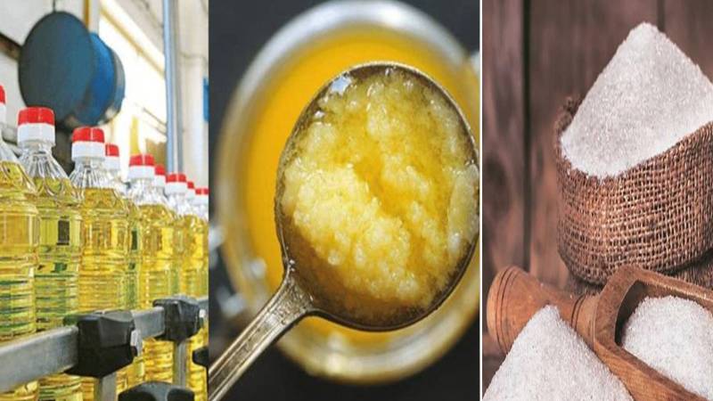 اوپن مارکیٹ میں چینی اور گھی آئل کی قیمتوں میں اتار چڑھاؤ