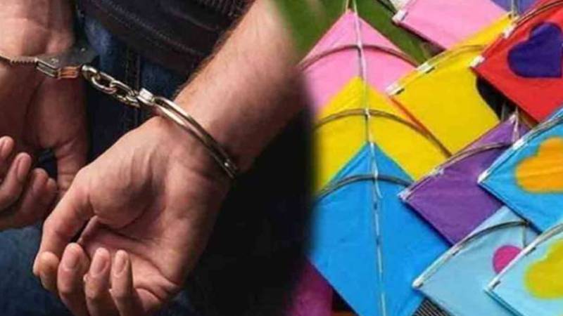 یکی گیٹ پولیس کا پتنگ سازی کے خلاف بڑا کریک ڈاؤن