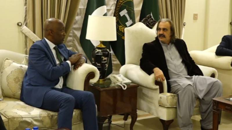وزیر اعلیٰ خیبر پختونخوا سے اقوام متحدہ کے وفد کی ملاقات، فلاحی اقدامات پر تبادلہ خیال