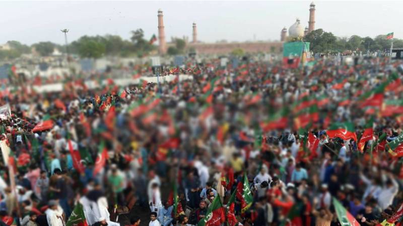 پی ٹی آئی کا لاہور میں 8 فروری کو مینار پاکستان پر جلسہ منعقد کرنے کا فیصلہ