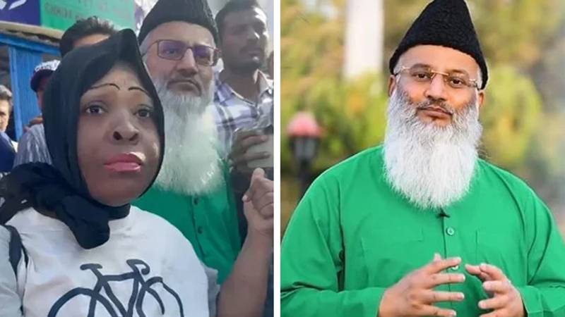 امریکی خاتون کا ذہنی توازن ٹھیک نہیں، مسئلہ حل کرنے کی اپیل:رمضان چھیپا