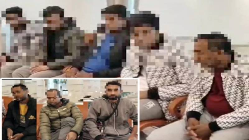 مراکش کشتی حادثے میں زندہ بچنے والے 8 پاکستانی وطن واپس پہنچ گئے