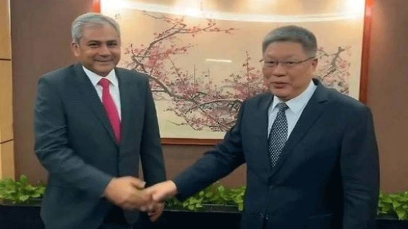 وفاقی وزیر داخلہ محسن نقوی کی بیجنگ میں چینی ہم منصب سے ملاقات، سیکیورٹی تعاون پر گفتگو