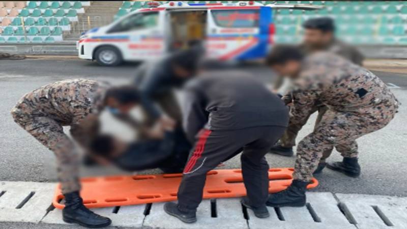 اے ایس ایف میں بھرتی کے دوران دوڑ کے مرحلے میں نوجوان کی ہلاکت