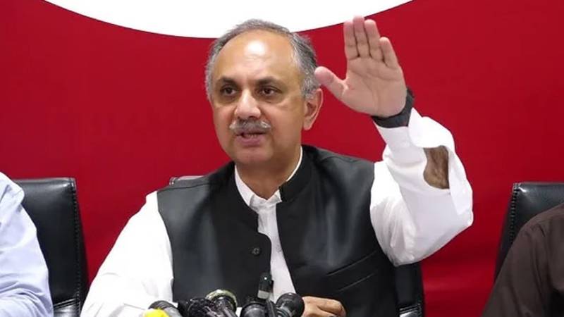 مینڈیٹ چوری پر ہمارا احتجاج پارلیمنٹ اور سڑکوں پر جاری رہے گا:عمر ایوب