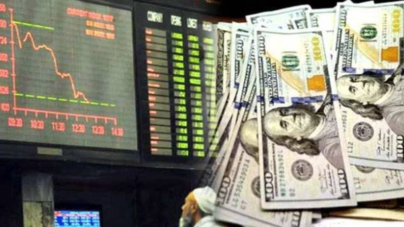 اسٹاک مارکیٹ میں ملا جلا رجحان، ڈالر کی قدر میں معمولی کمی