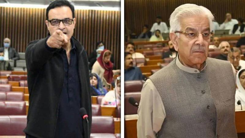 آئی ایم ایف وفد کی چیف جسٹس سے ملاقات پر نور عالم کا سوال، خواجہ آصف کا وضاحتی جواب