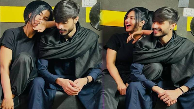 ویلنٹائن ڈے پر وینا ملک کی زندگی میں نئے ’کومبو مین‘ کی انٹری، تصاویر وائرل