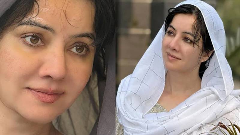 رابی پیرزادہ کی بغیر میک اپ تصویر وائرل، مداحوں کو وضو کی فضیلت کا مشورہ