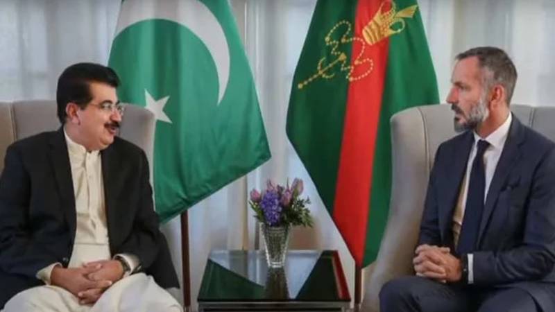 لزبن: صادق سنجرانی کی پرنس رحیم آغا خان سے ملاقات