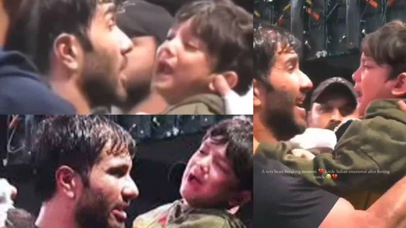 باکسنگ میچ میں سلطان کی موجودگی، فیروز خان کو شدید تنقید کا سامنا