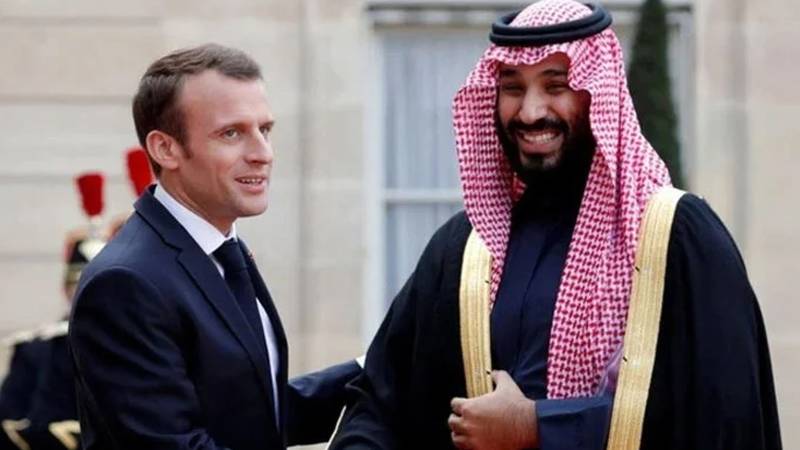 فرانسیسی صدر اور سعودی ولی عہد کے درمیان ٹیلی فونک بات چیت