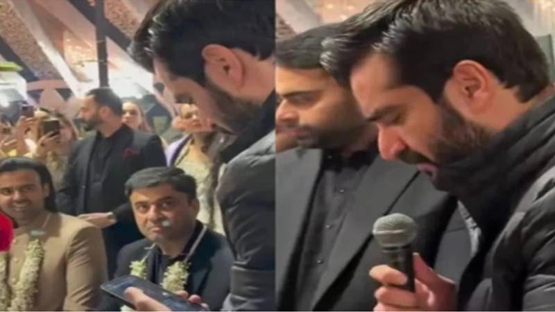 حمزہ علی عباسی کی نکاح پڑھانے کی ویڈیو پر سوشل میڈیا پر صارفین کے مزاحیہ تبصرے