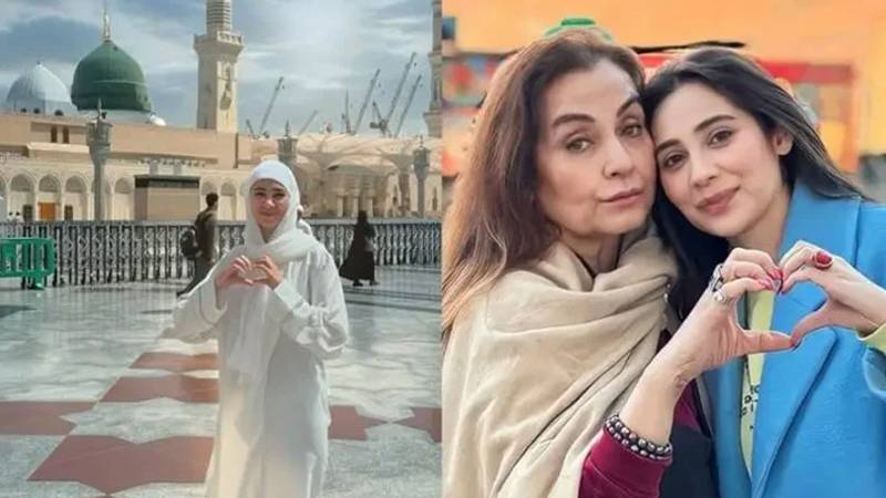 سلمیٰ آغا کی بیٹی زارا خان کی عمرہ ادائیگی کی تصاویر پر سوشل میڈیا پر تنقید
